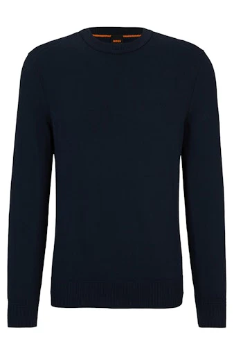 Pulls blauw Boss Men Orange