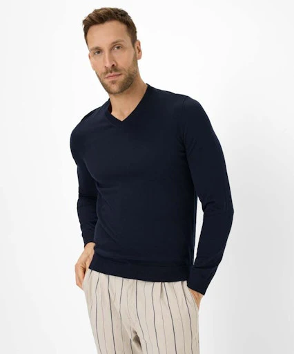Pulls blauw BRAX - Image 4