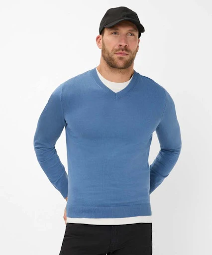 Pulls blauw BRAX - Image 4