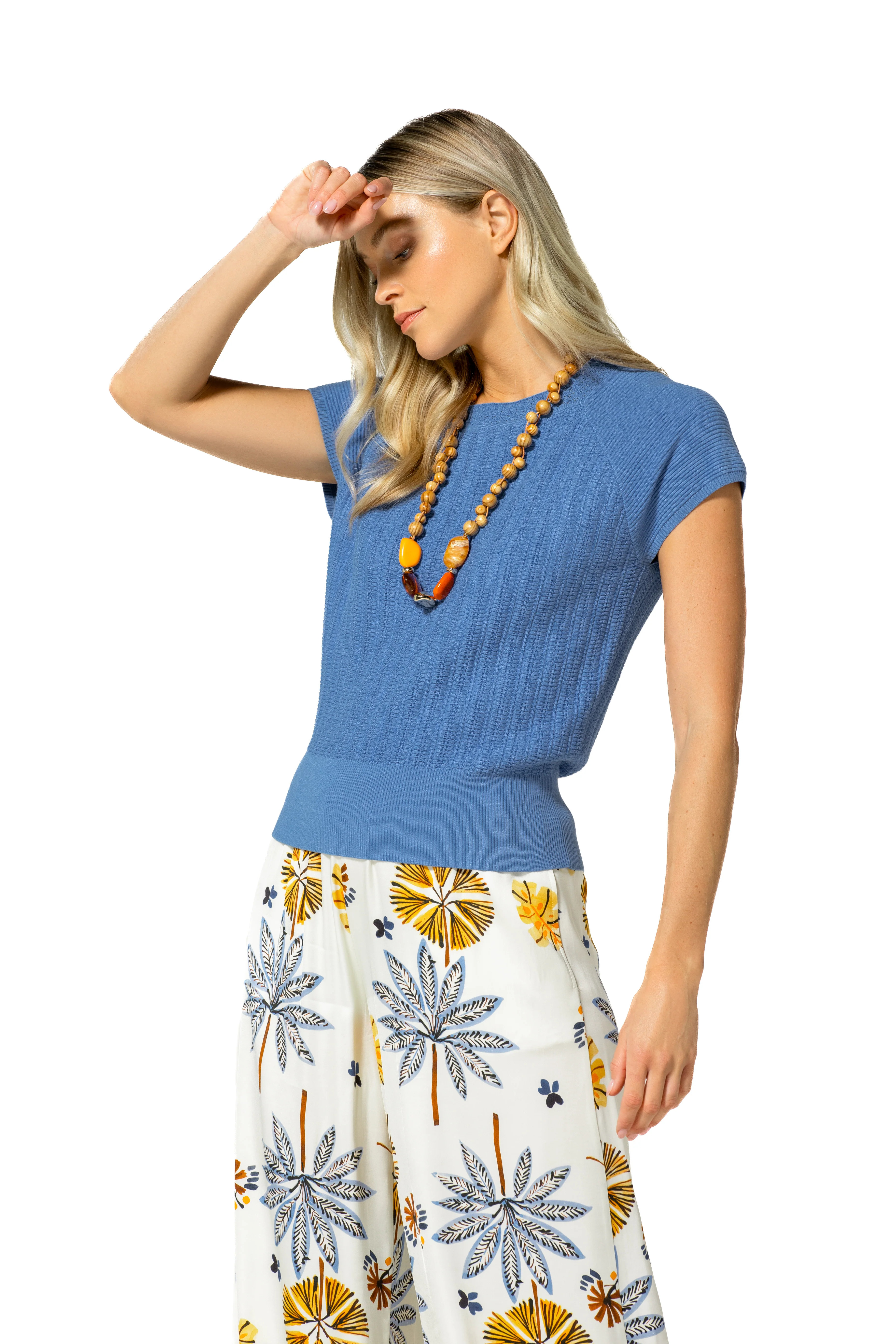 Pulls blauw Caroline Biss - Image 4