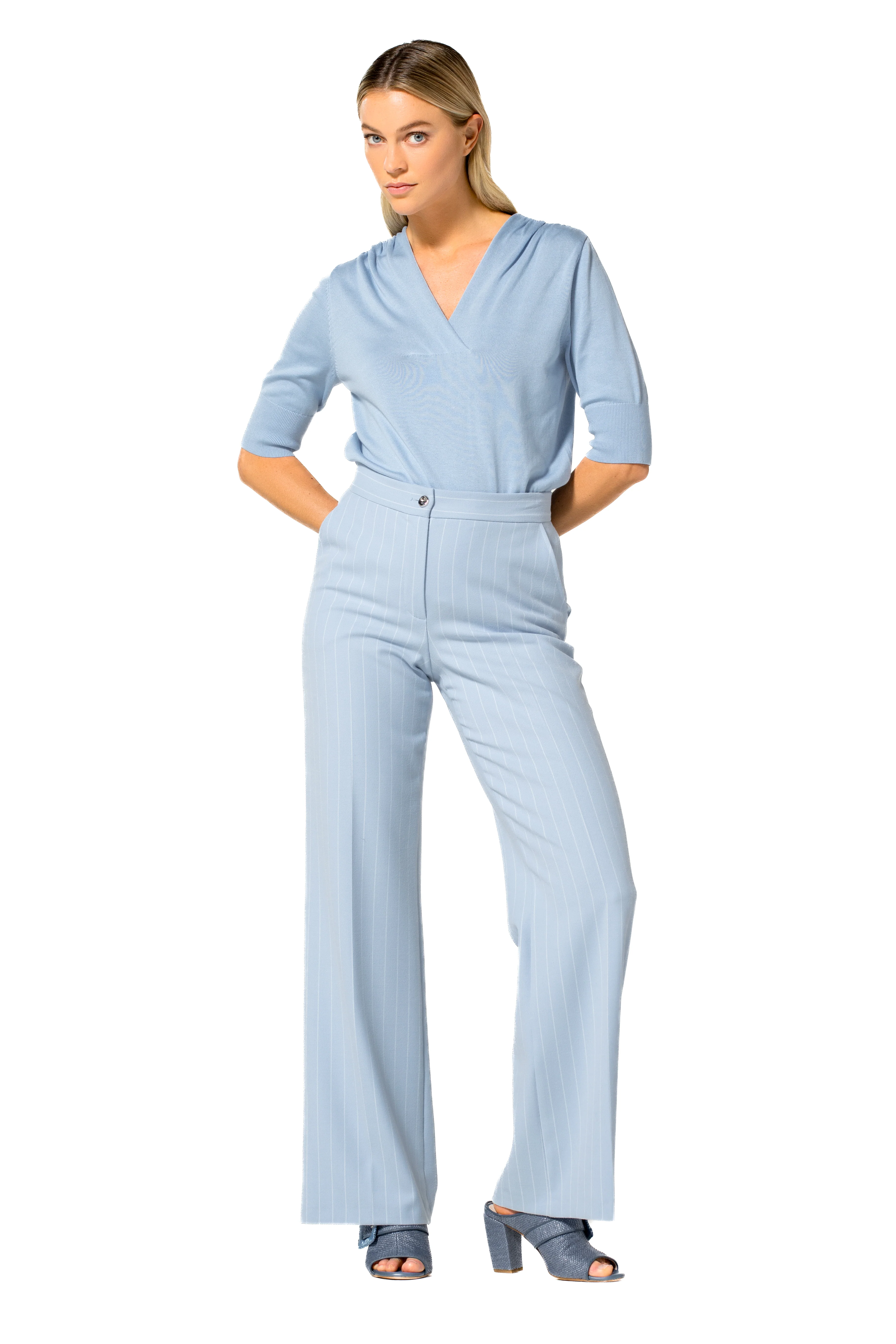 Pulls blauw Caroline Biss - Image 3
