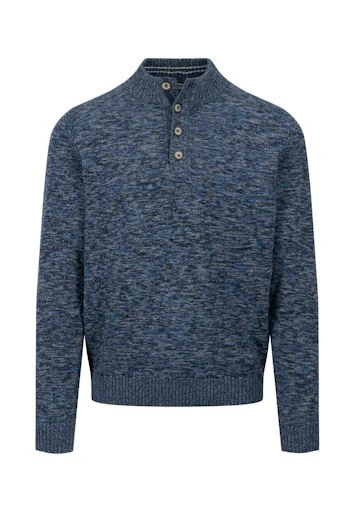 Pulls blauw Fynch-Hatton