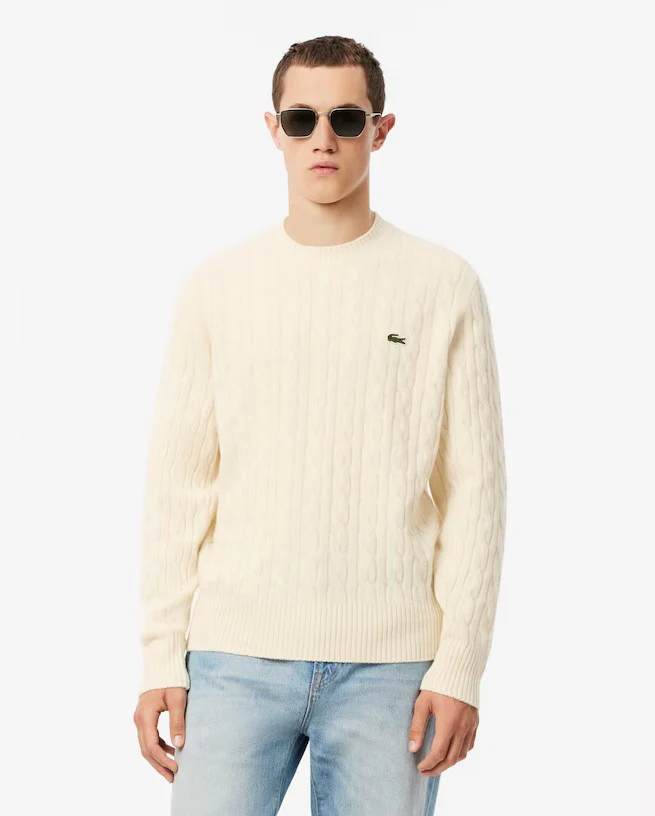 Pulls blauw Lacoste