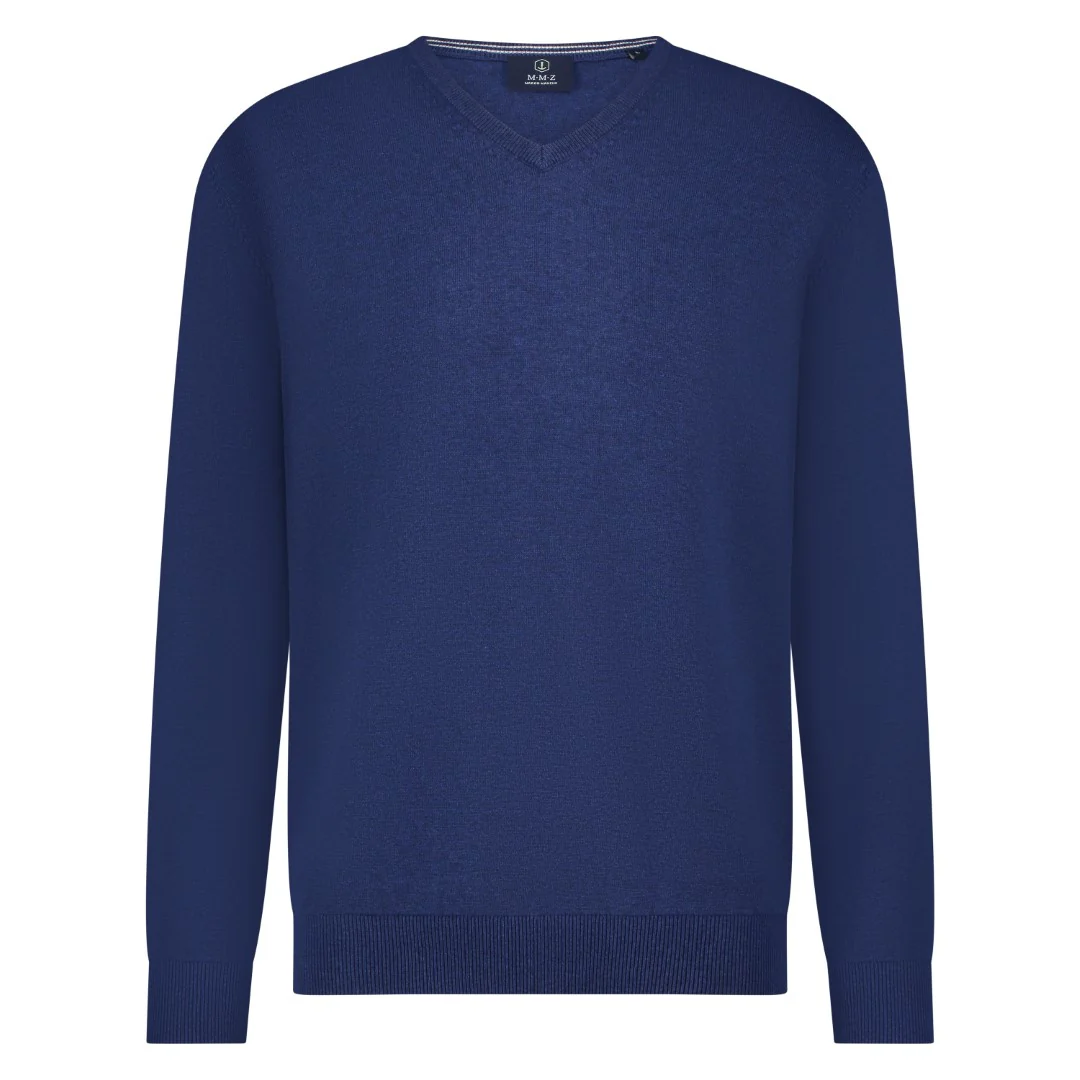Pulls blauw Marco Manzini