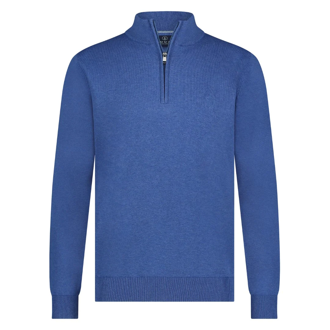 Pulls blauw Marco Manzini