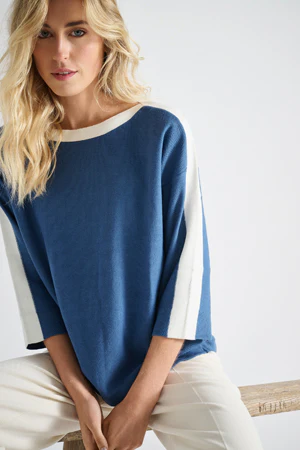 Pulls blauw Marie Méro