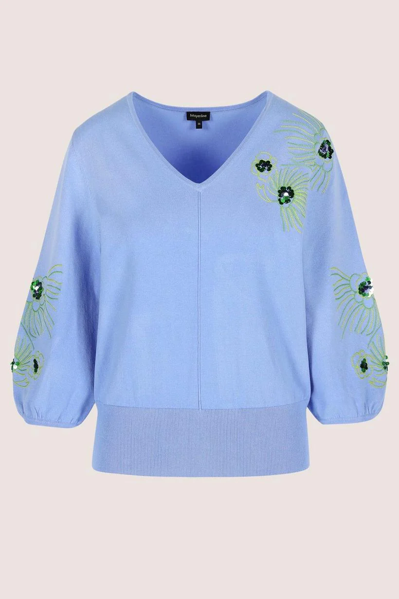 Pulls blauw Mayerline - Image 2