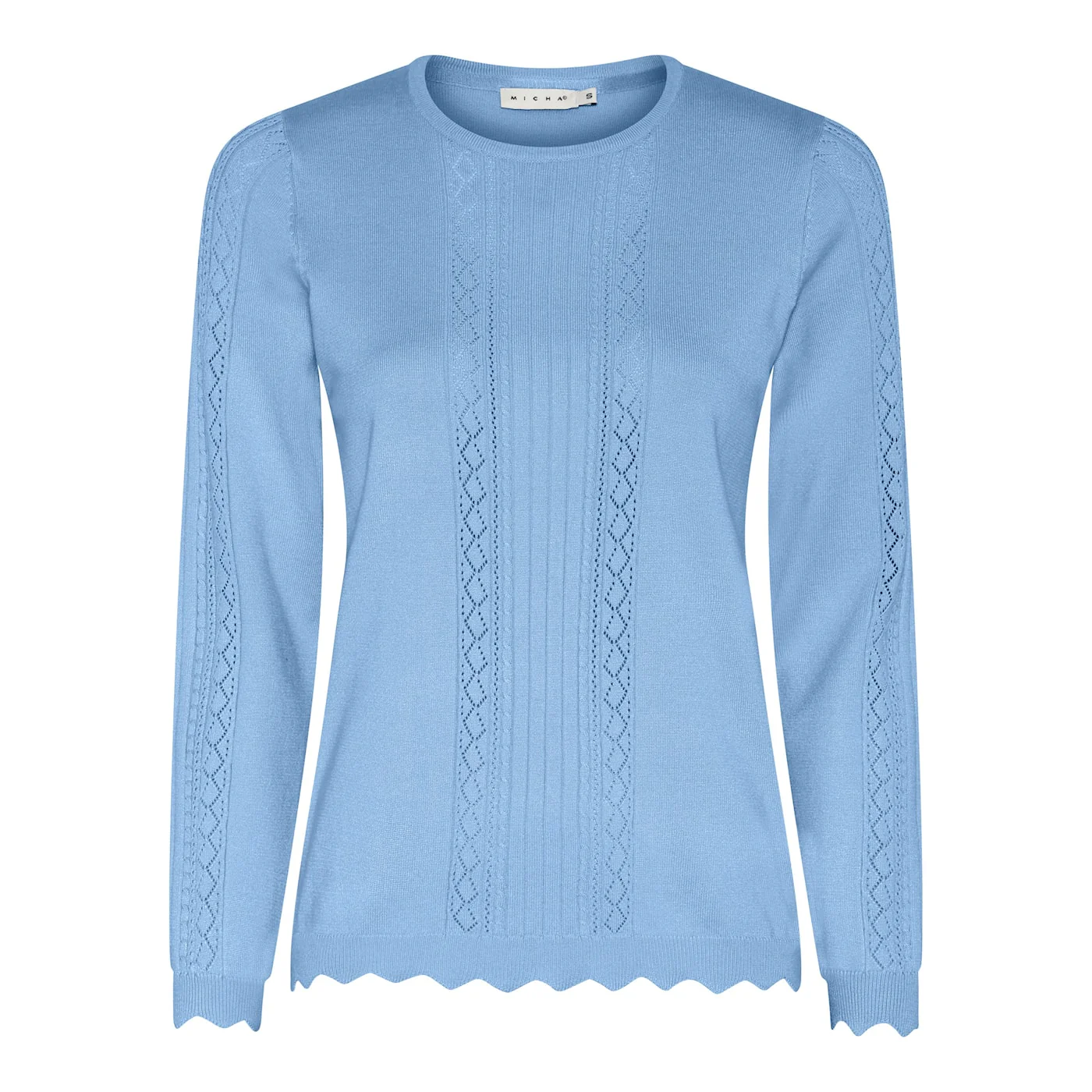 Pulls blauw Micha
