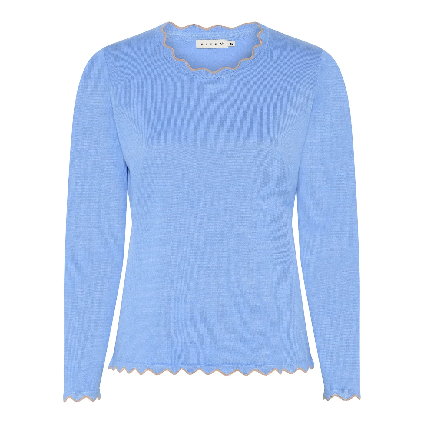 Pulls blauw Micha