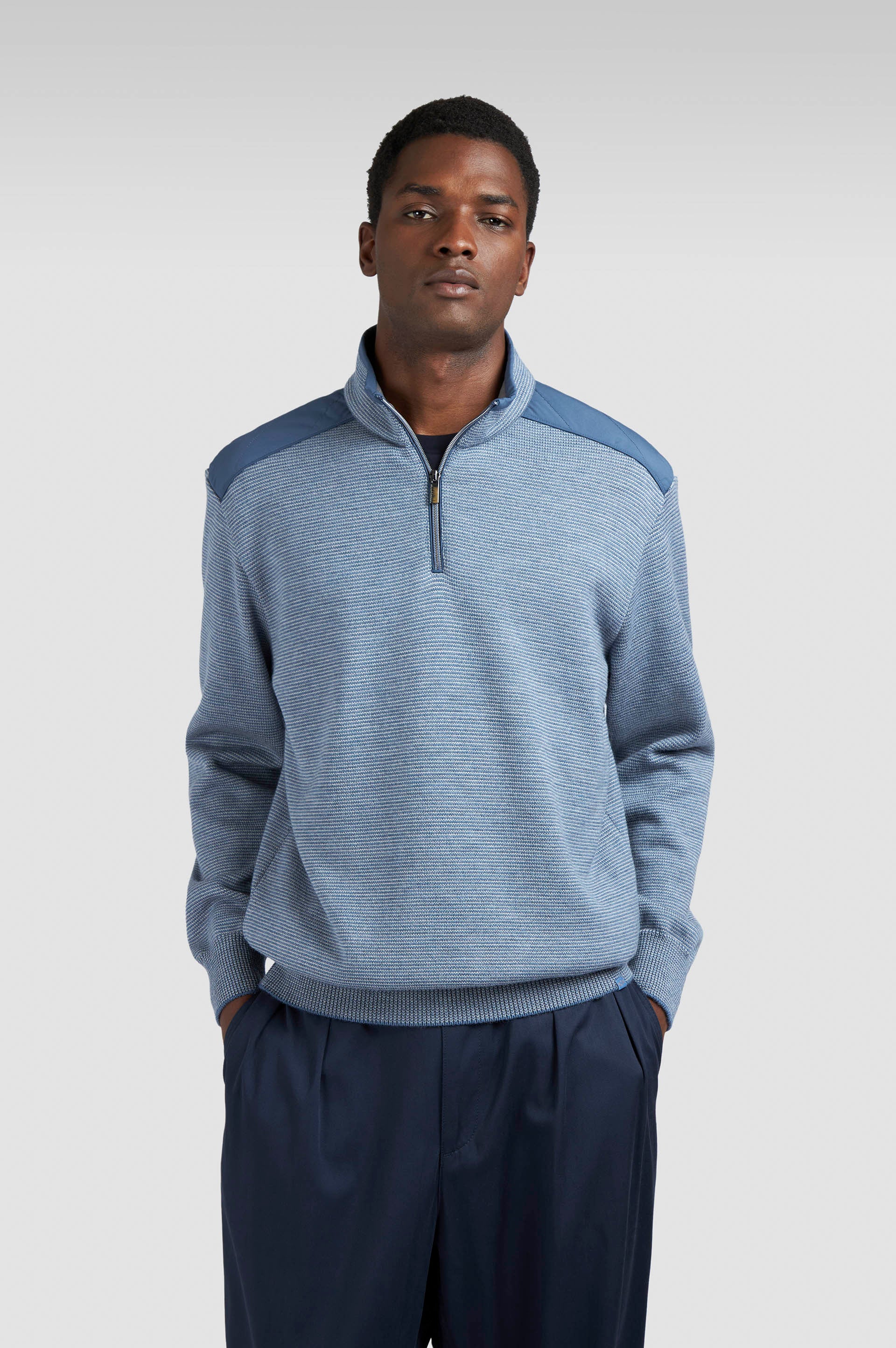 Pulls blauw Paul & Shark