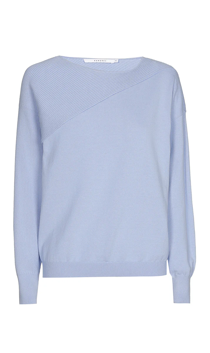 Pulls blauw Xandres