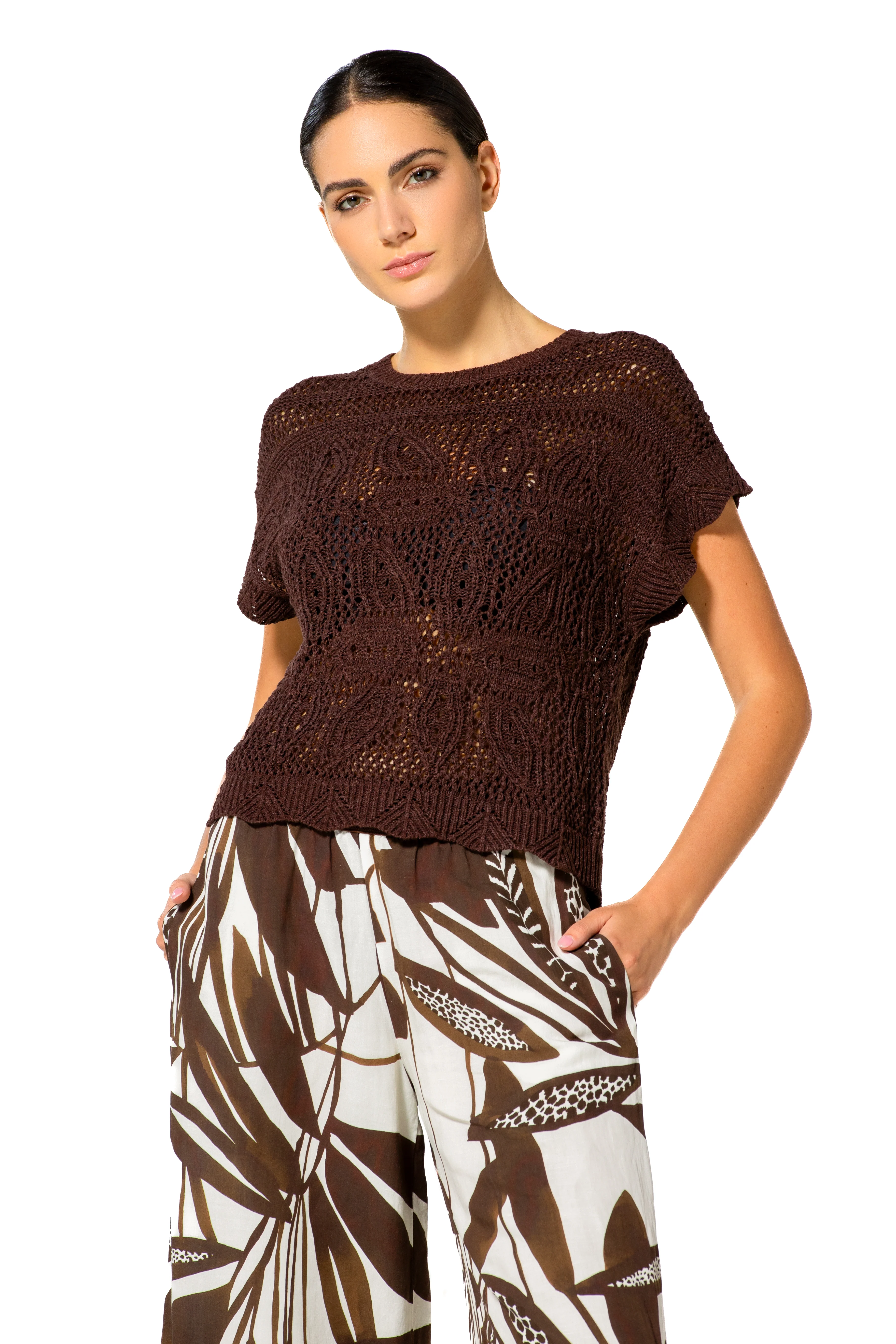 Pulls bruin Caroline Biss - Image 3