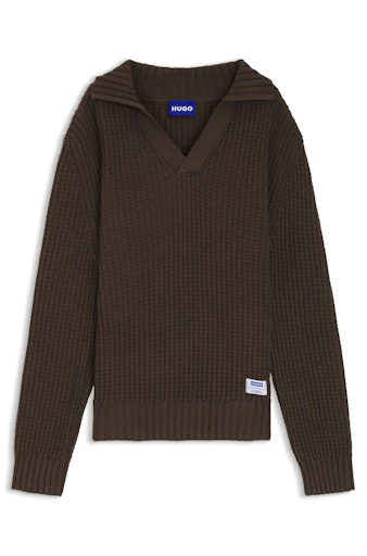Pulls bruin HUGO BLUE