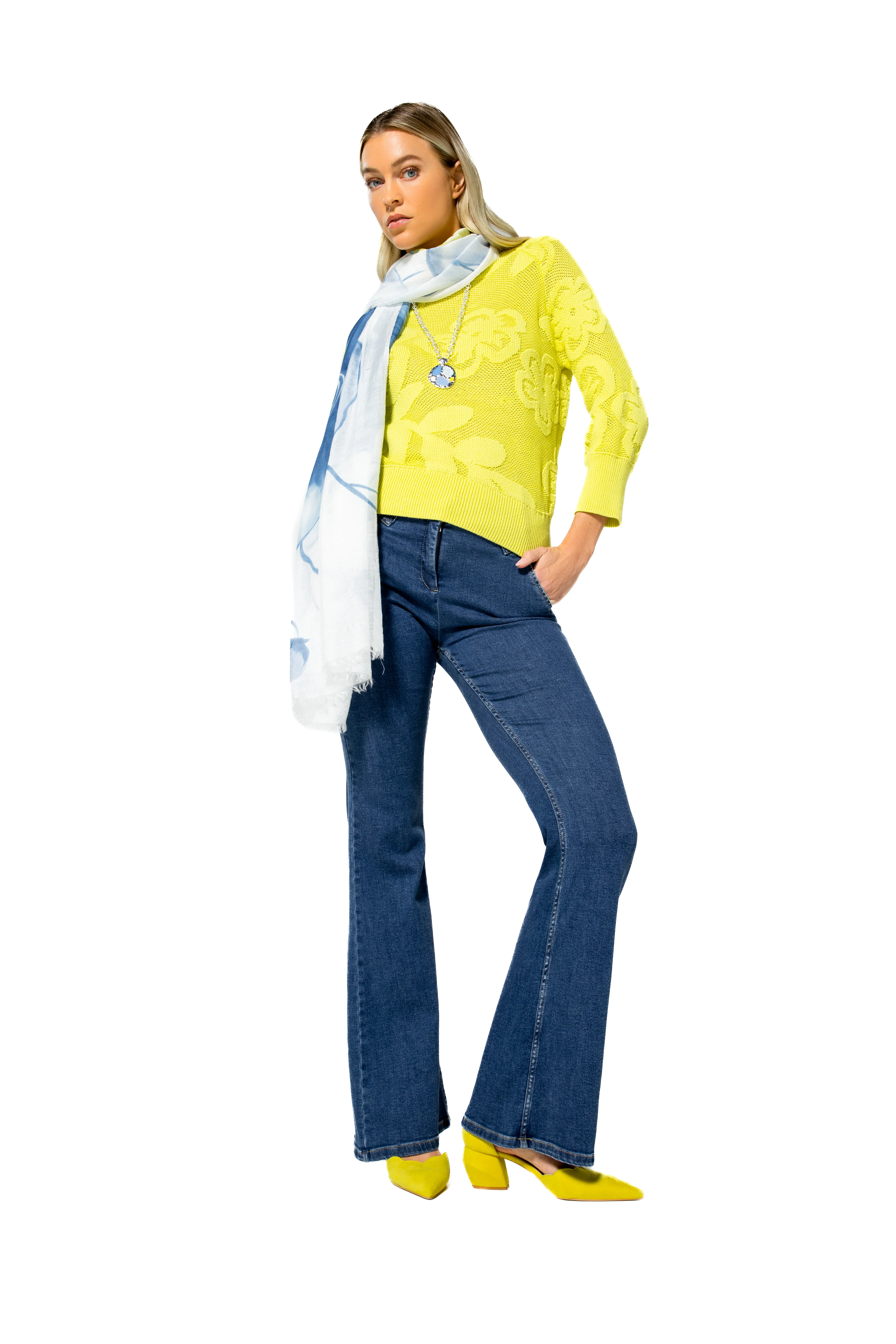 Pulls geel Caroline Biss - Image 4