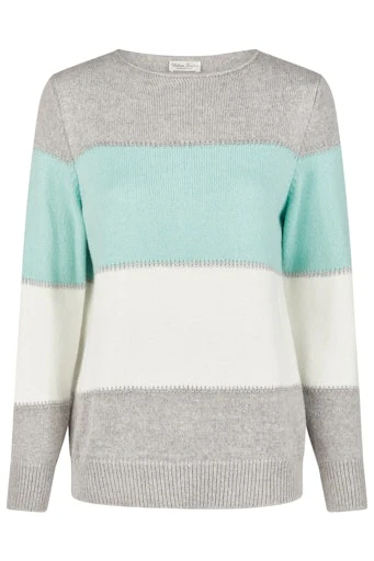 Pulls grijs Barbara Lebek