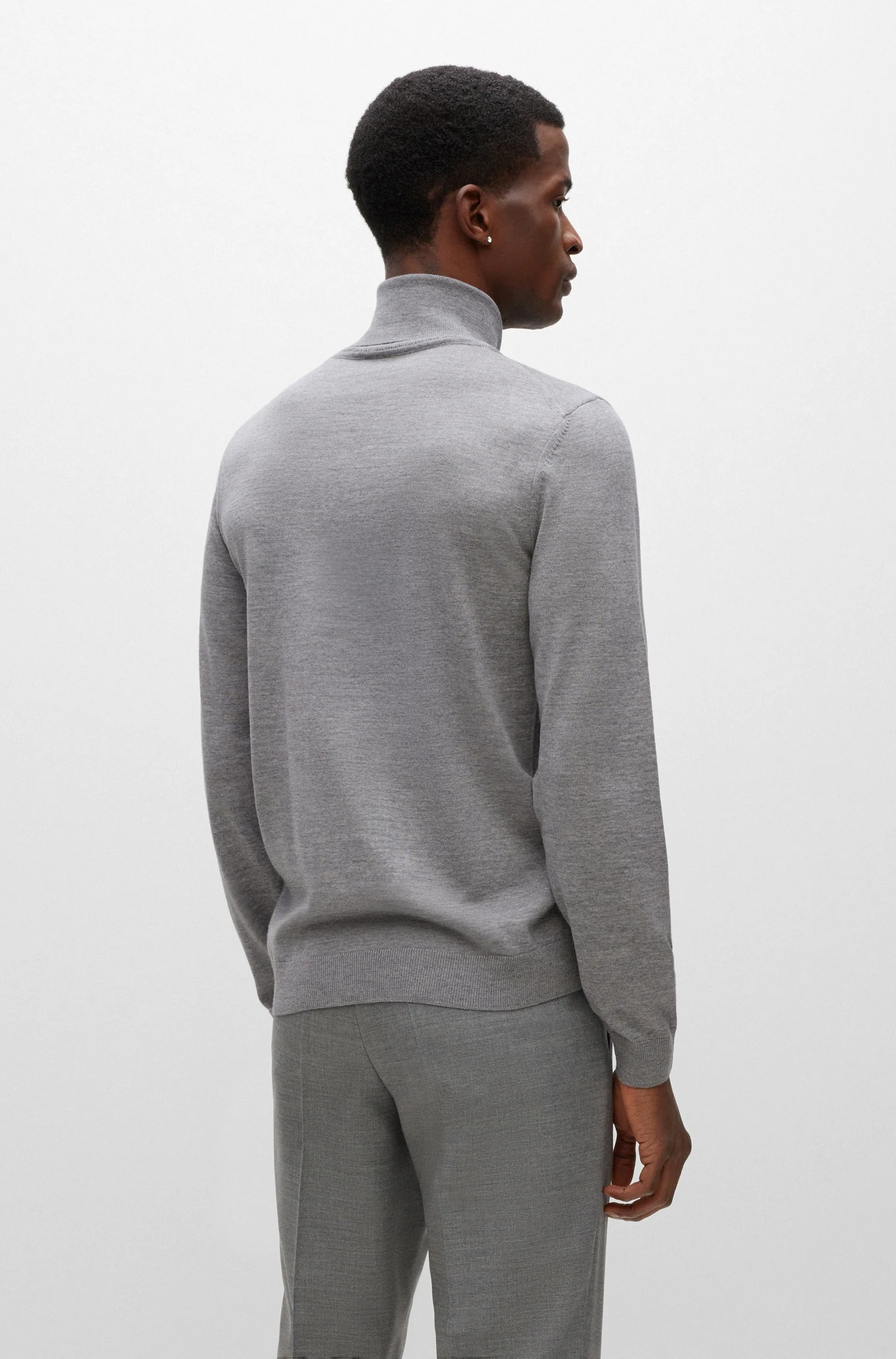 Pulls grijs Boss Men Black - Image 4