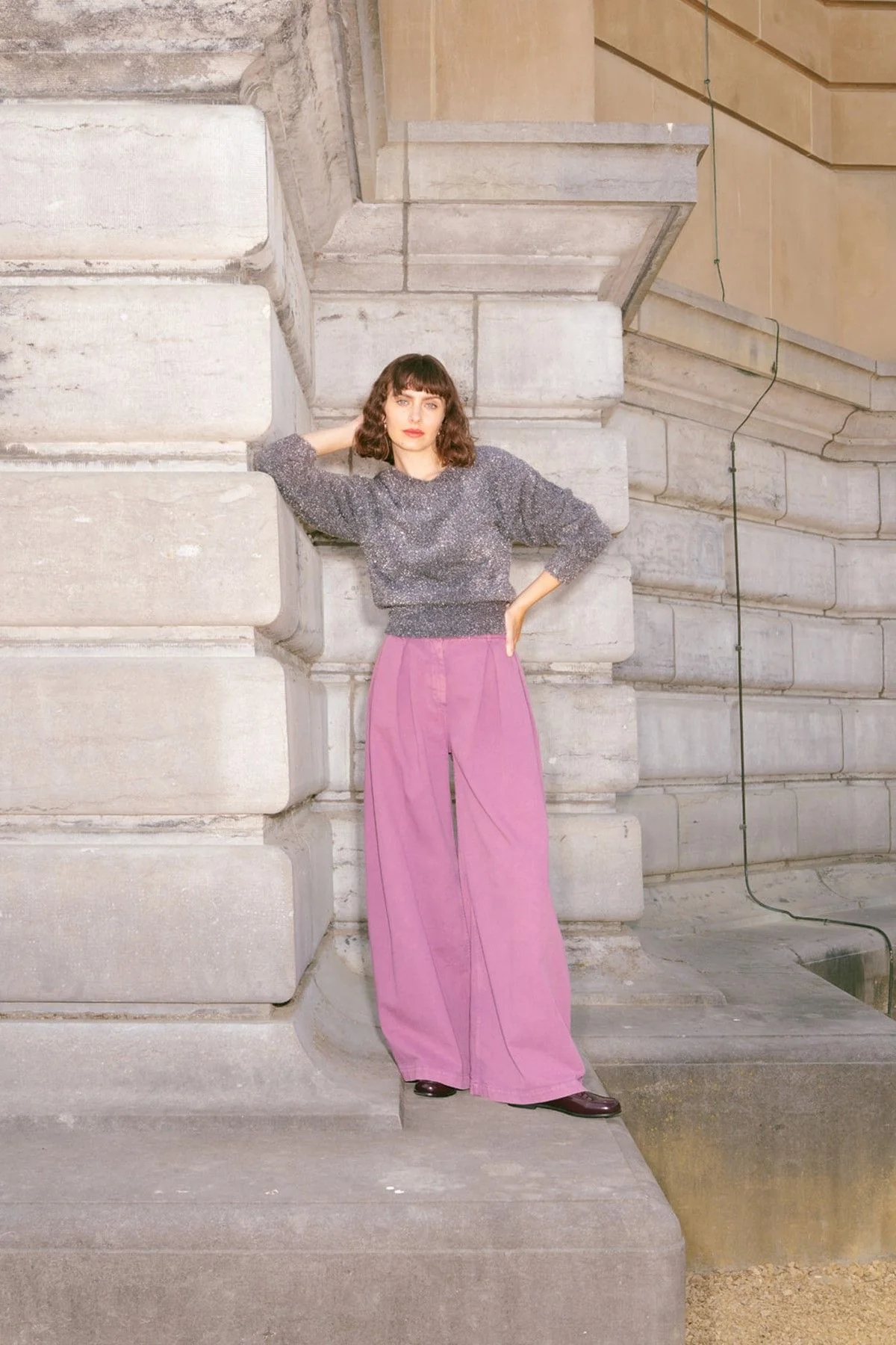 Pulls grijs Julia June
