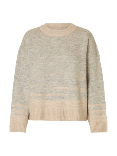 Pulls grijs Selected FEMME
