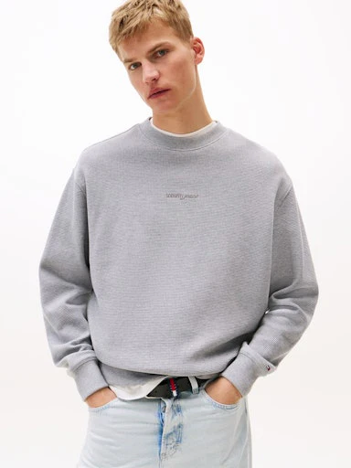 Pulls grijs Tommy Jeans