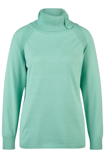 Pulls groen Barbara Lebek