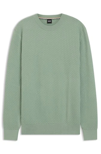 Pulls groen Boss Men Black