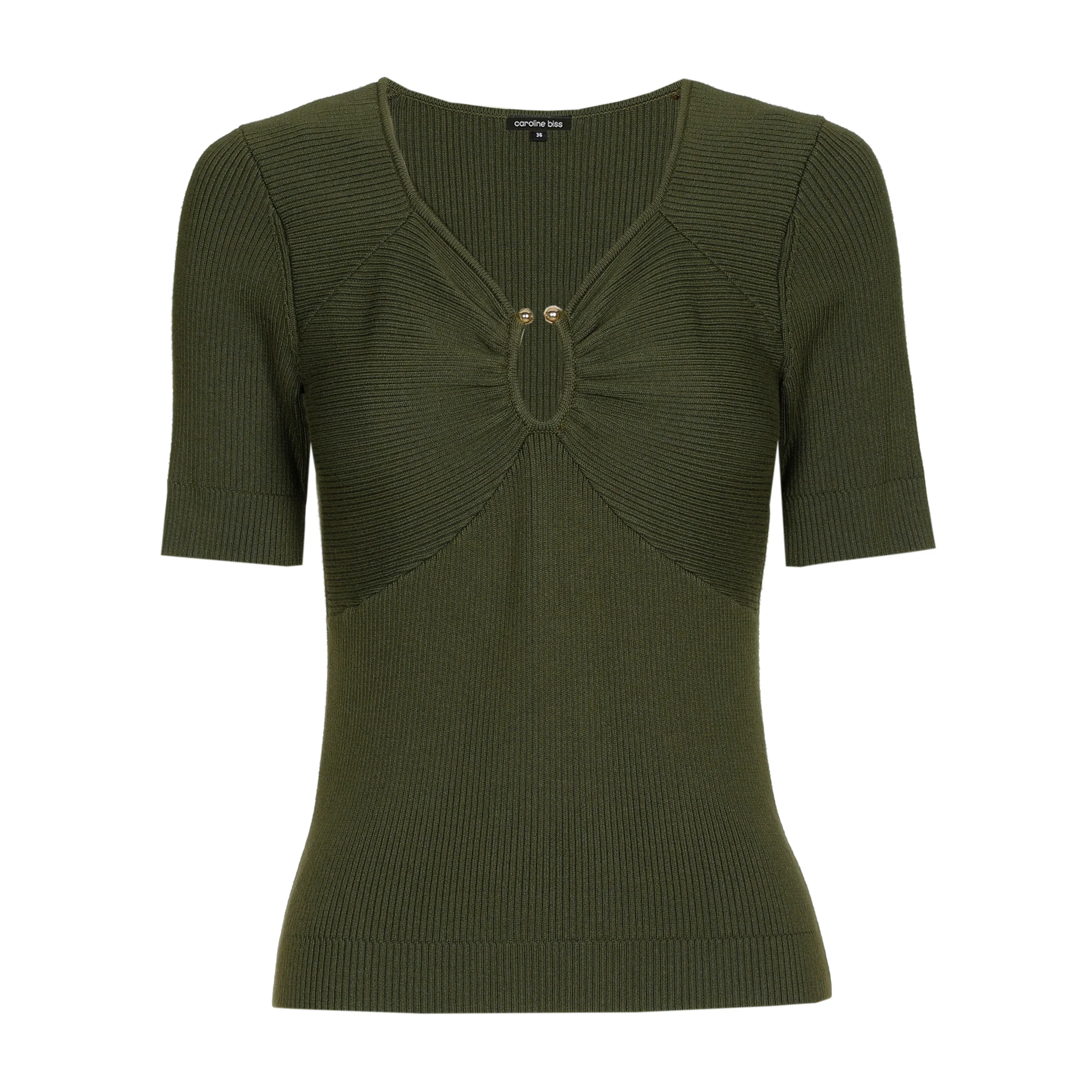 Pulls groen Caroline Biss