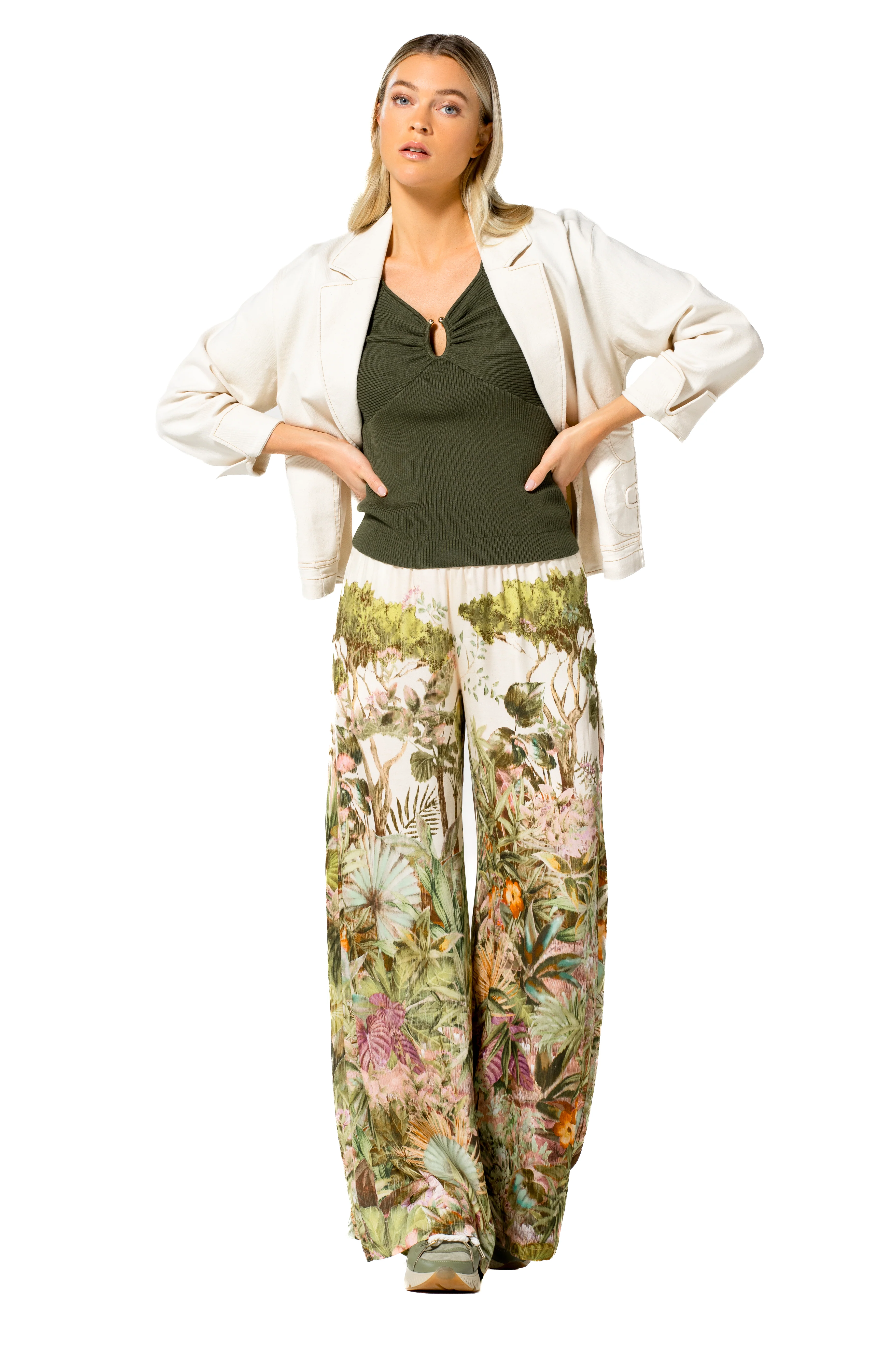 Pulls groen Caroline Biss - Image 4