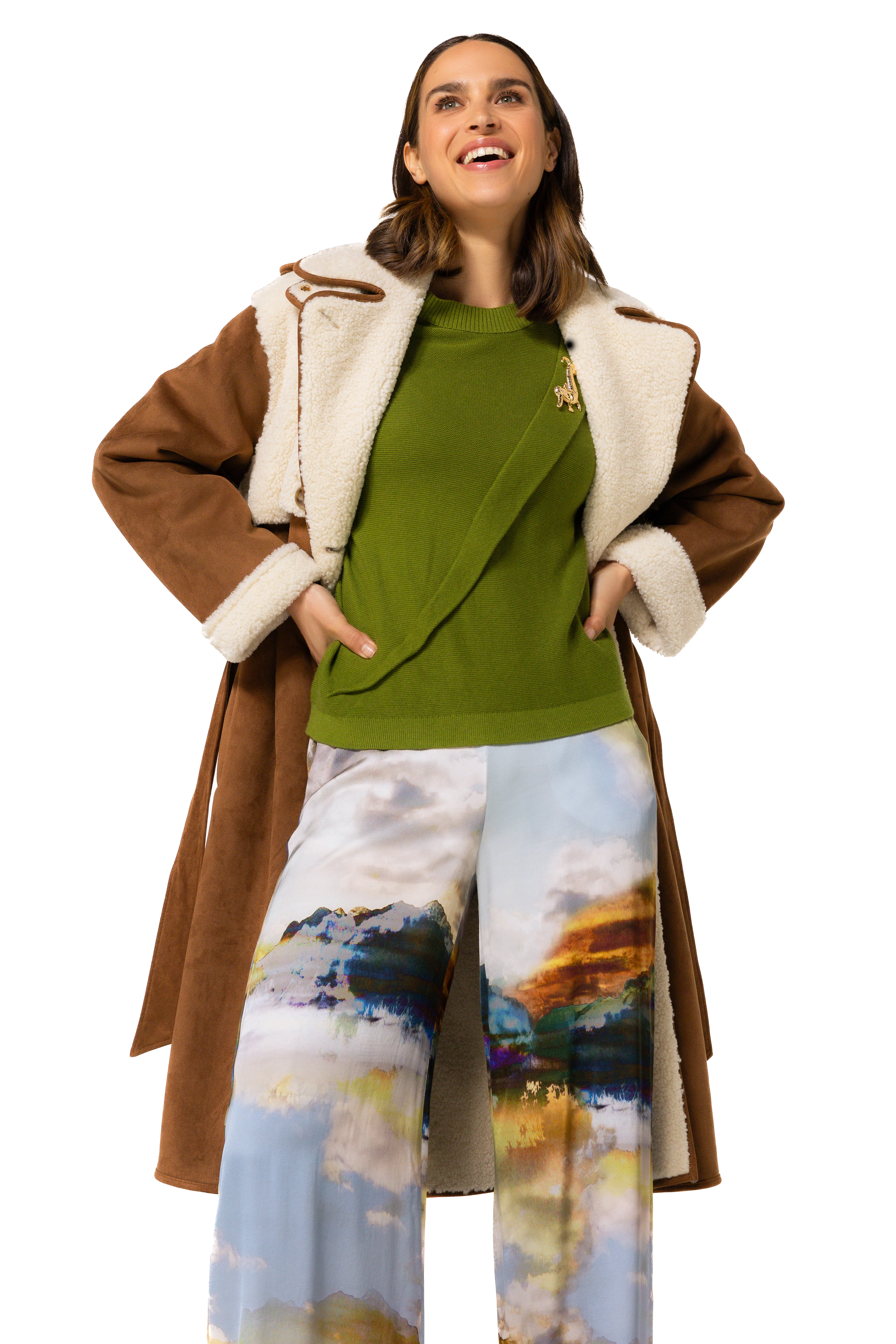 Pulls groen Caroline Biss - Image 4