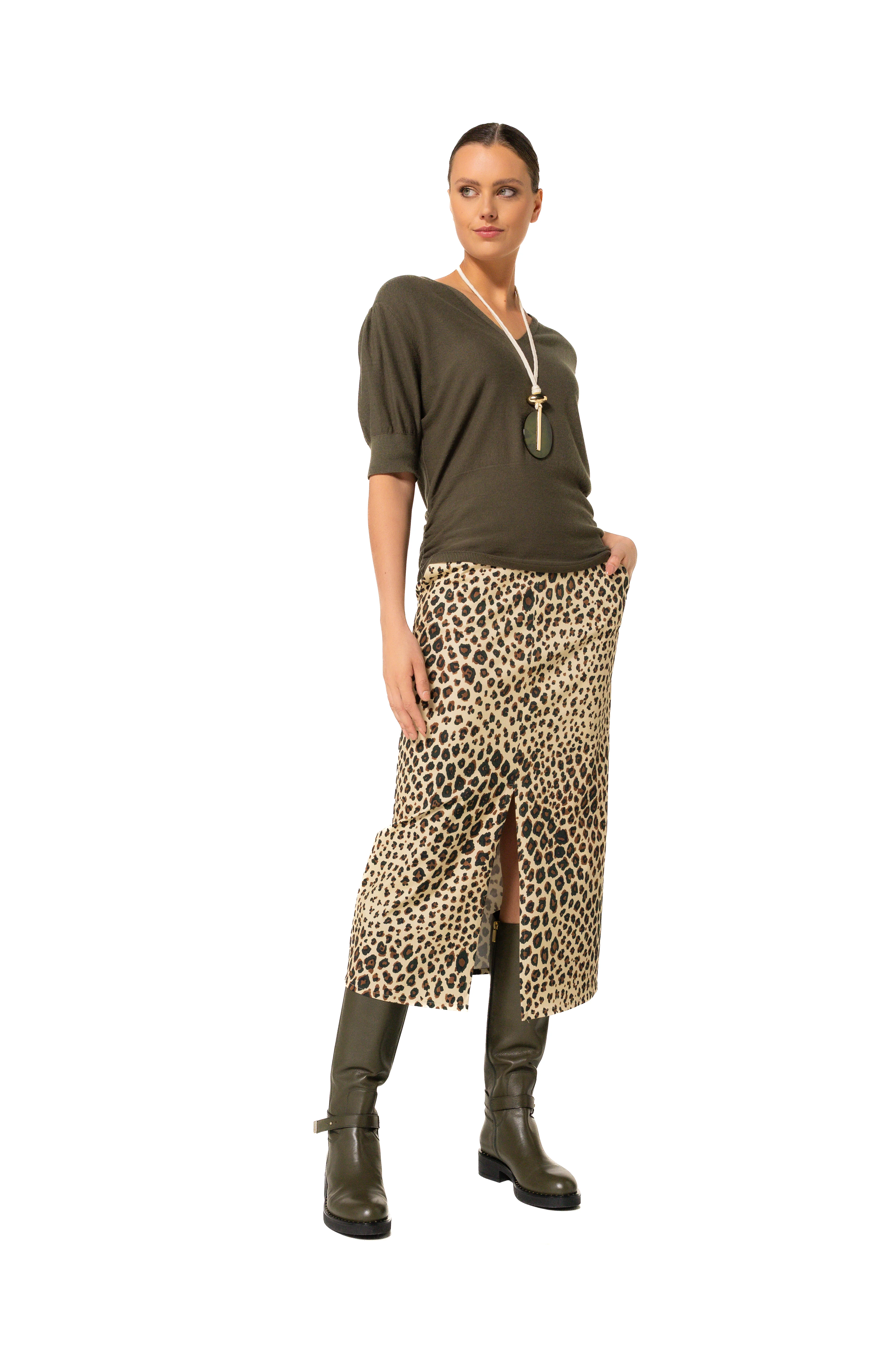 Pulls groen Caroline Biss - Image 4