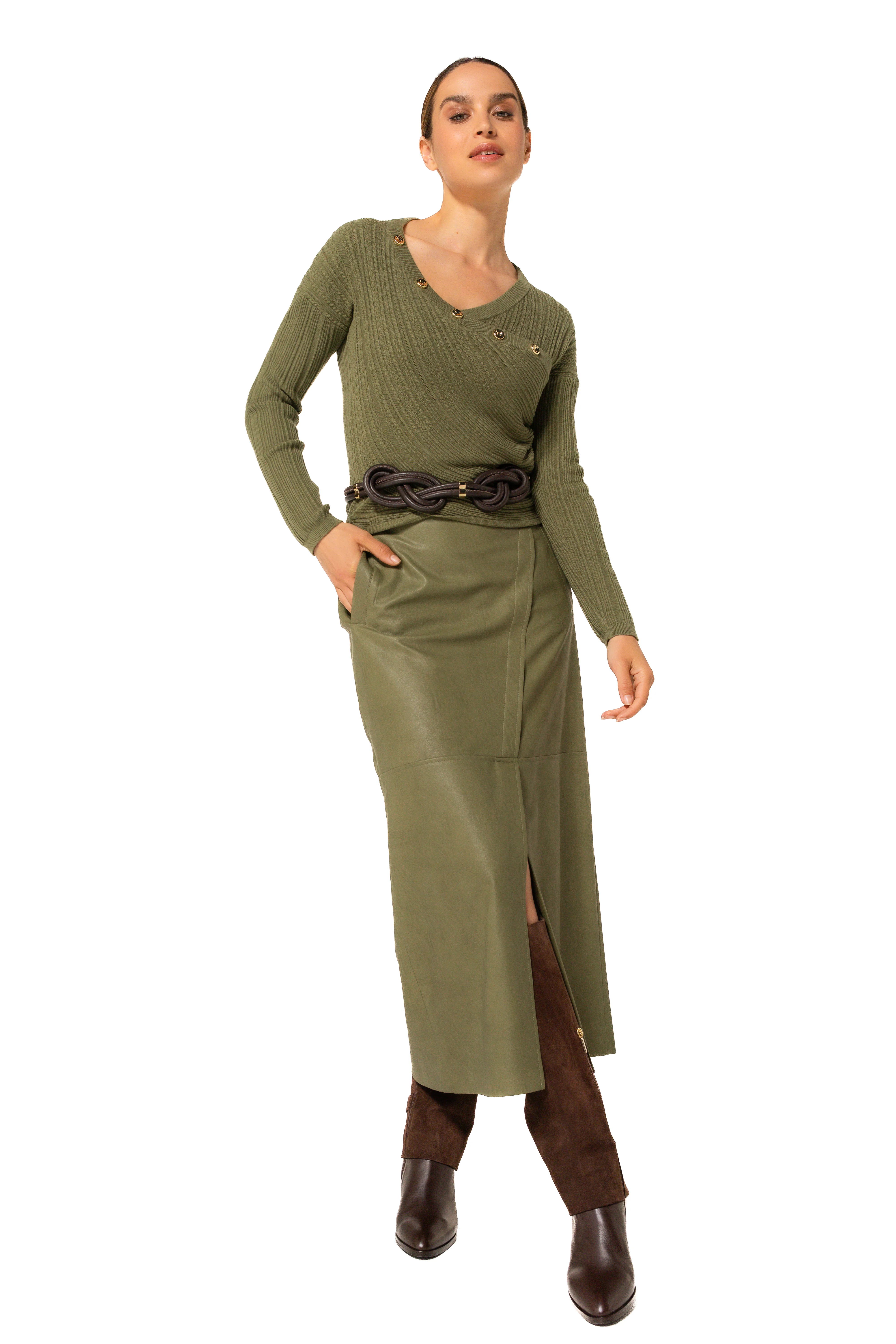 Pulls groen Caroline Biss - Image 4