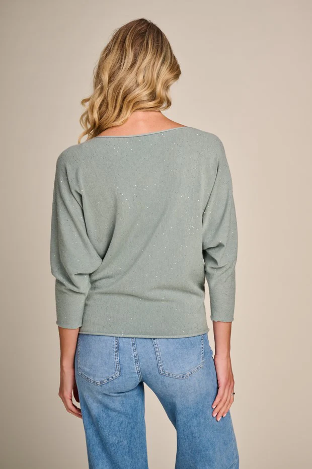 Pulls groen Due Amanti - Image 2
