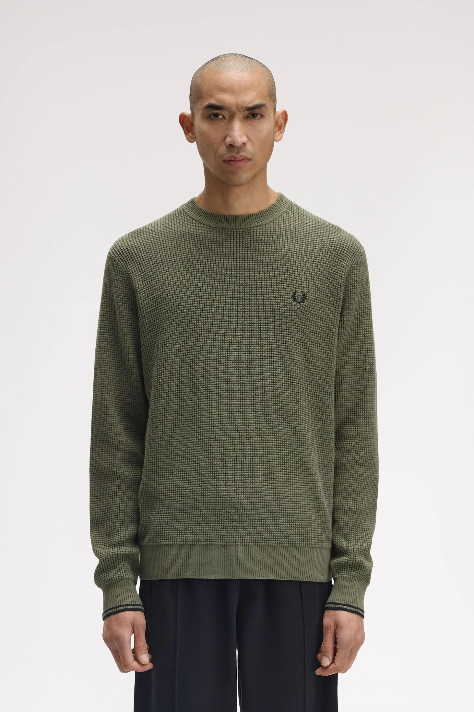 Pulls groen Fred Perry