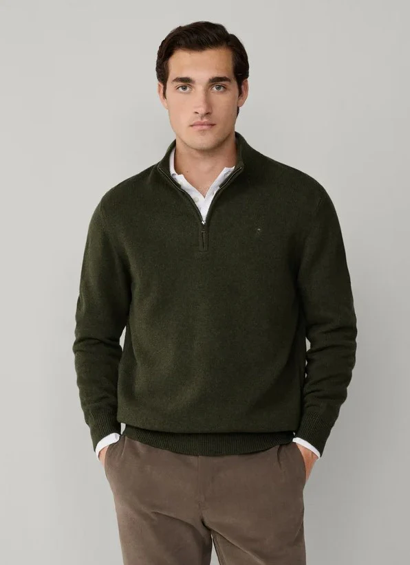 Pulls groen Hackett London