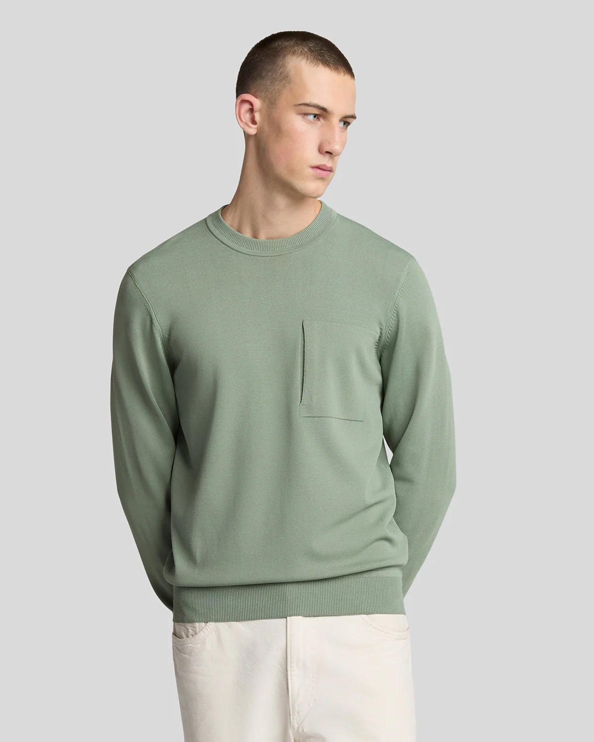 Pulls groen Lyle & Scott