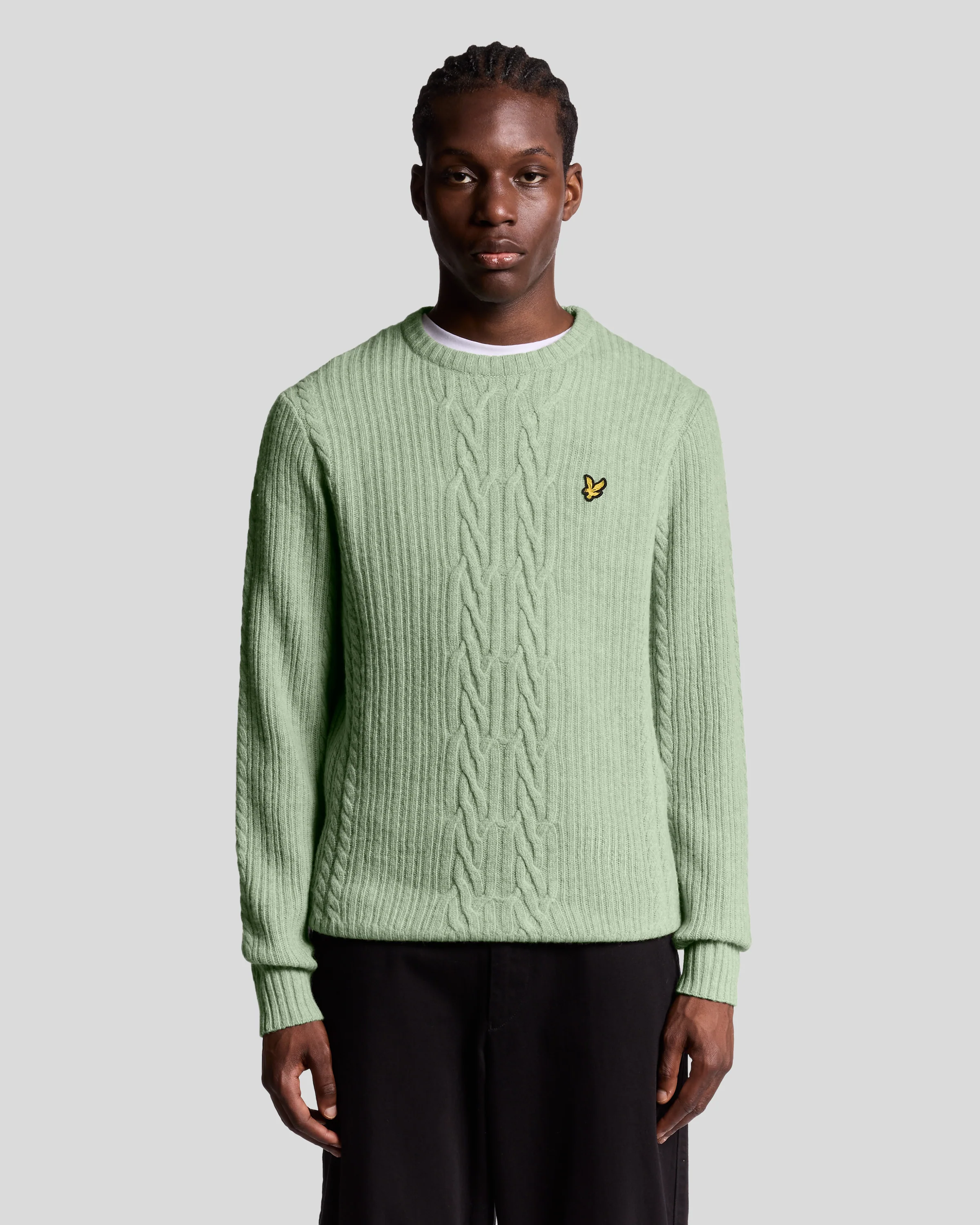 Pulls groen Lyle & Scott