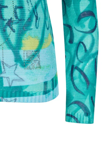 T-shirts lange mouw groen Rabe - Image 3