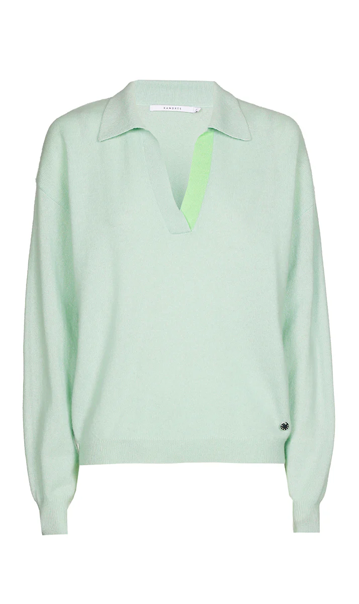 Pulls groen Xandres