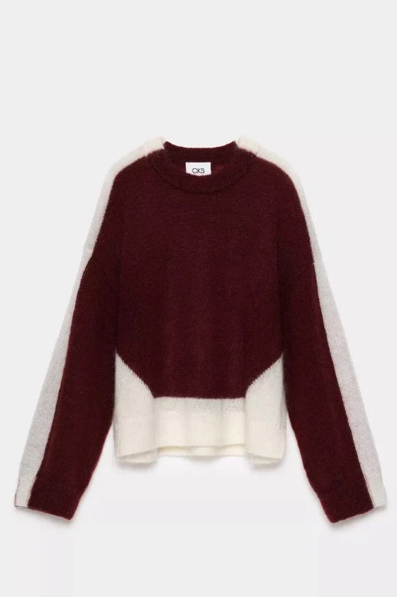 Pulls bordeaux CKS - Image 2