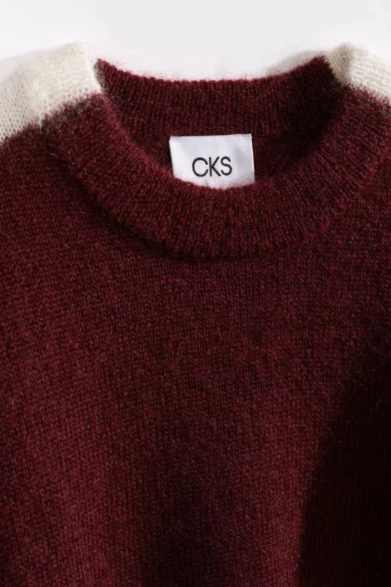 Pulls bordeaux CKS - Image 4