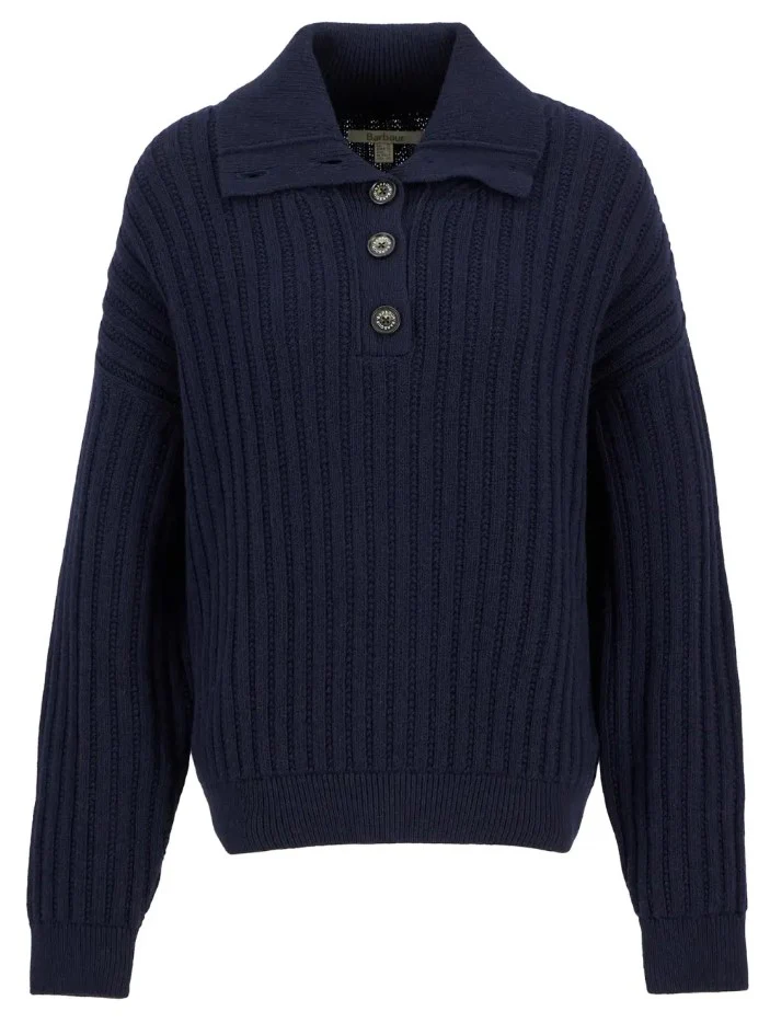 Pulls navy Barbour - Image 2