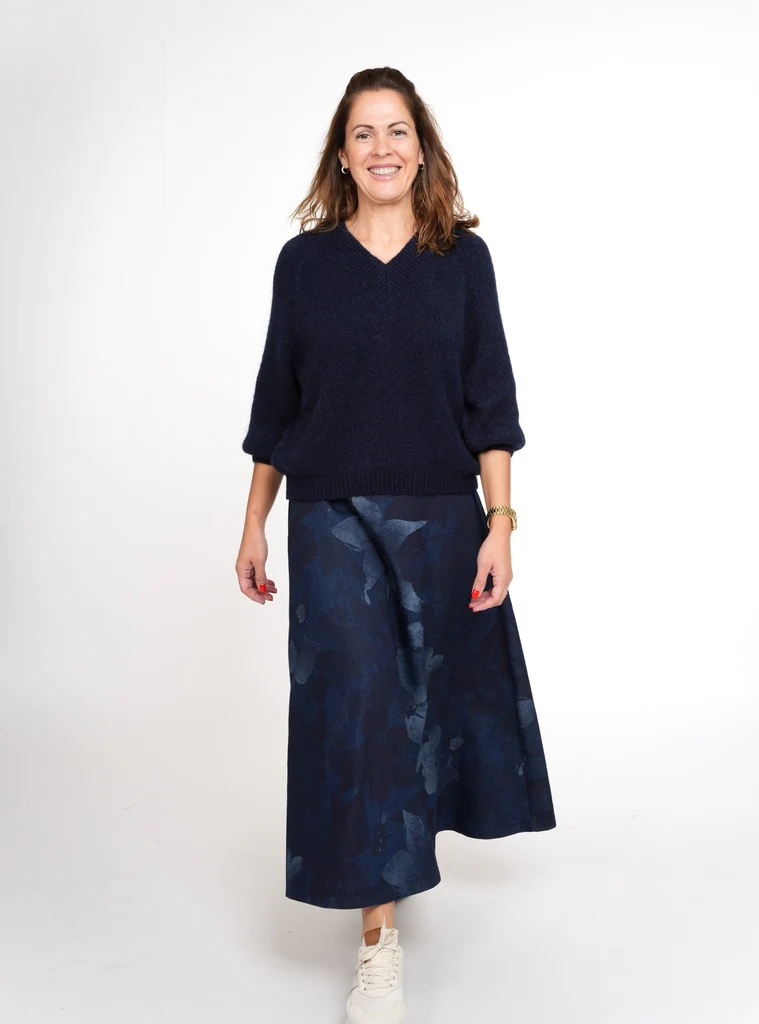 Pulls navy BLACK ROSE
