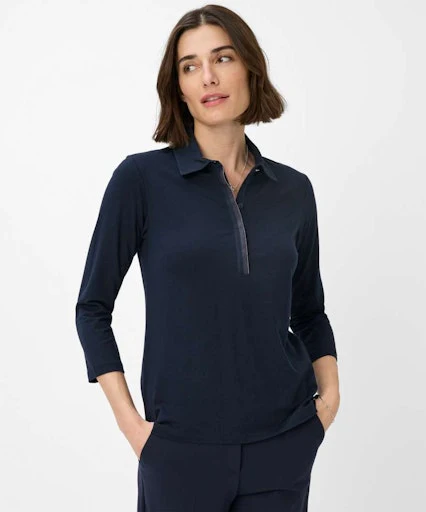 Polo's lange mouw navy BRAX - Image 4