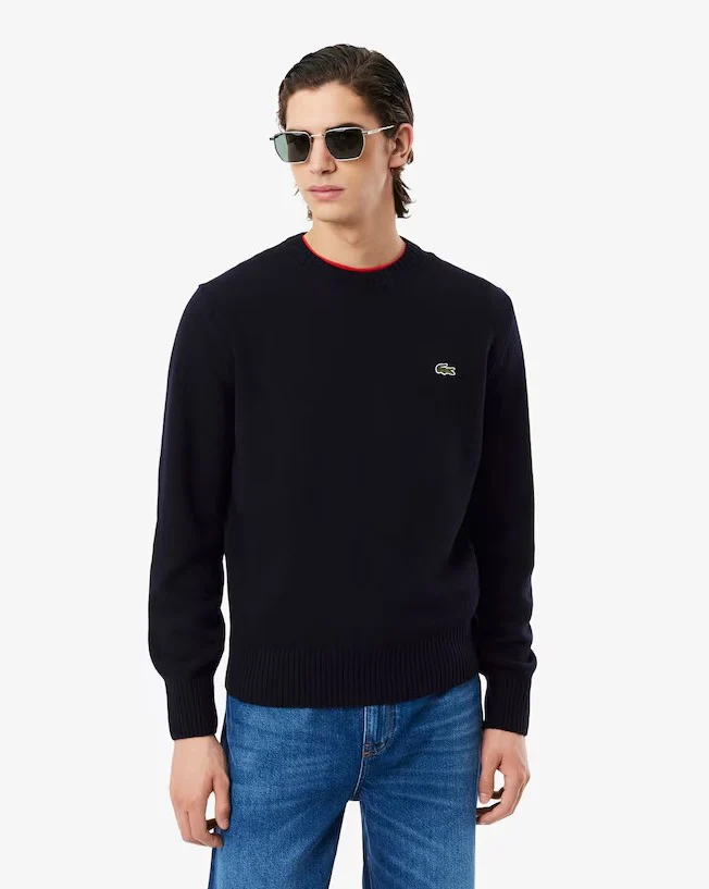 Pulls navy Lacoste