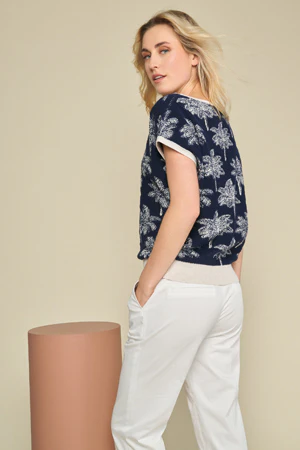 Pulls navy Marie Méro - Image 2
