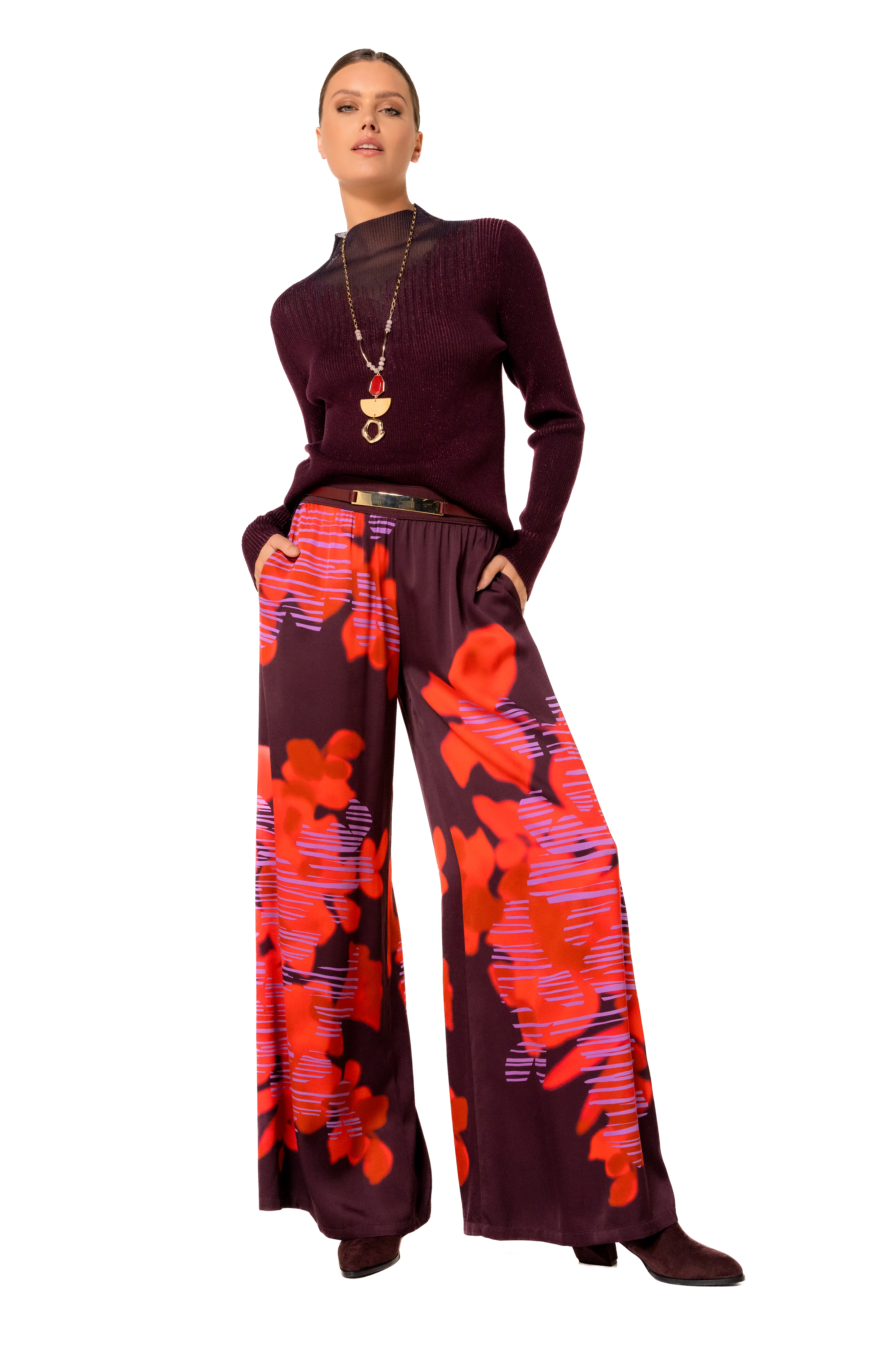 Pulls paars Caroline Biss - Image 3