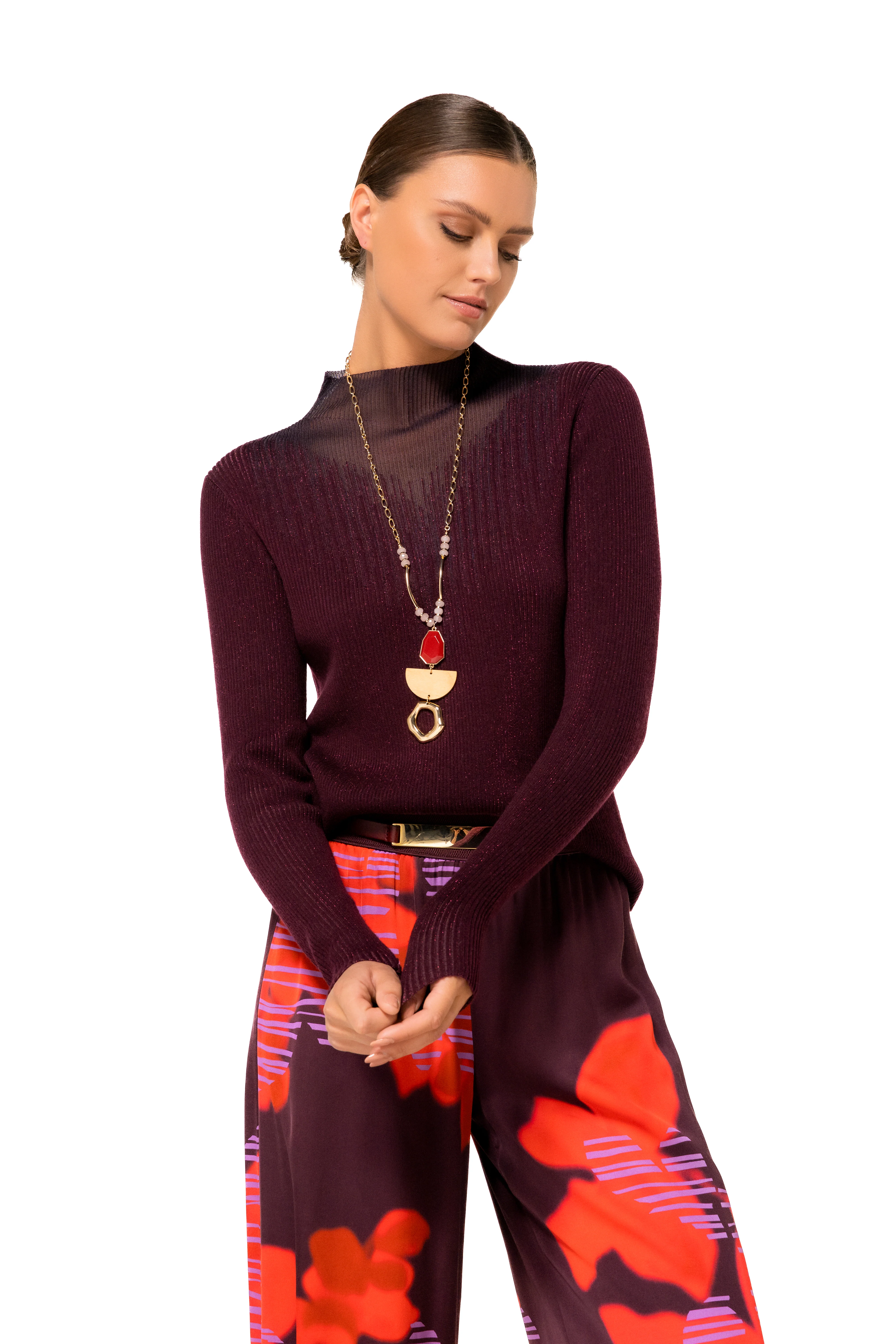 Pulls paars Caroline Biss - Image 4