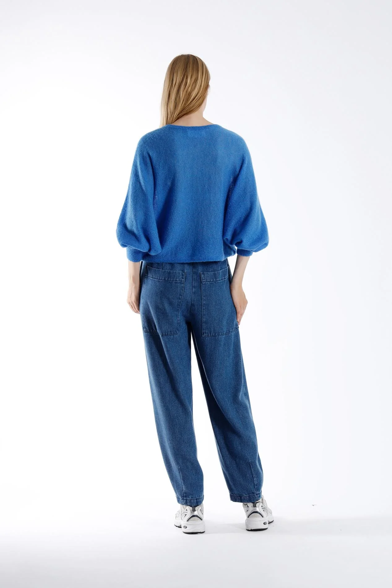 Pulls blauw Julia June - Image 3