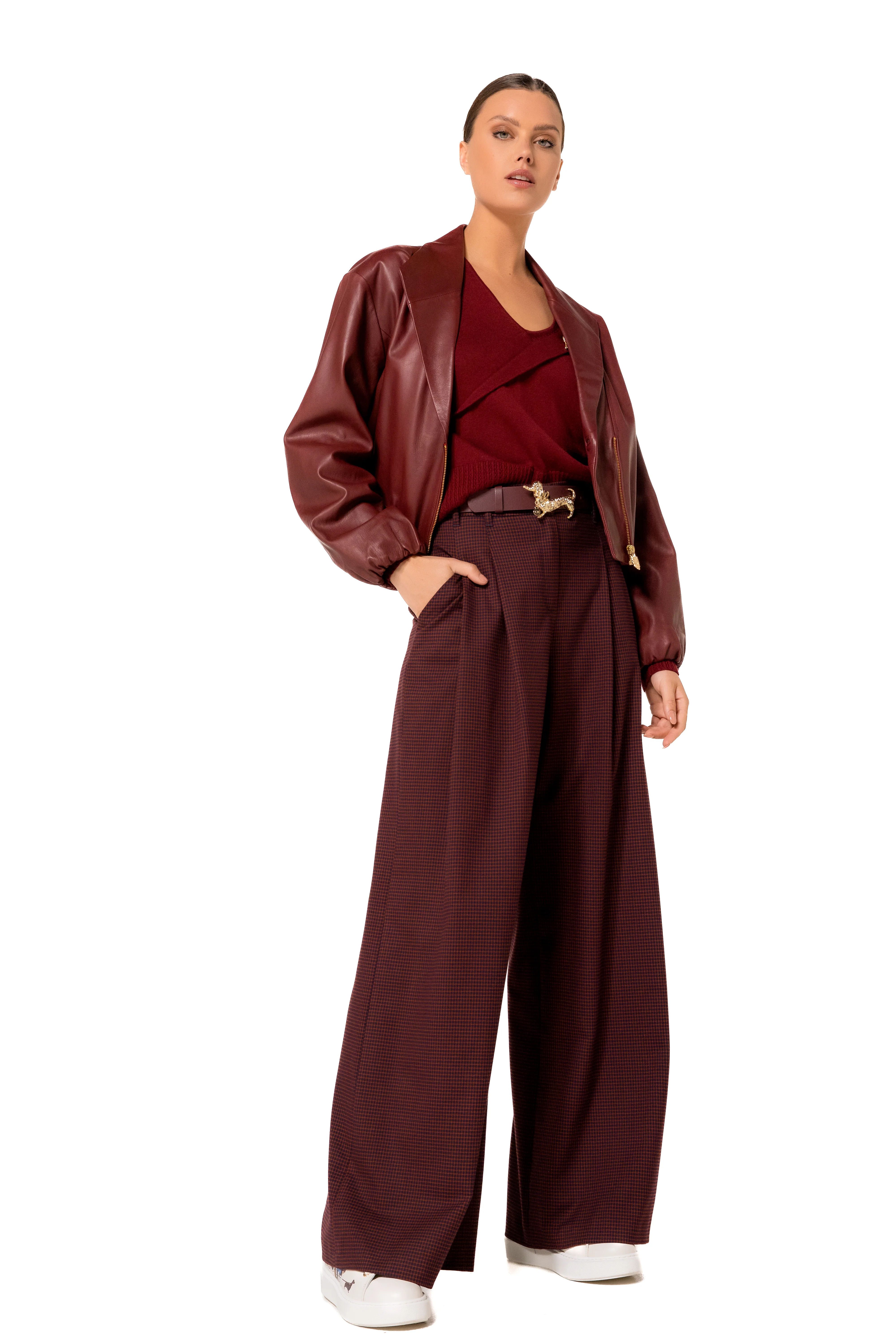 Pulls bordeaux Caroline Biss - Image 4