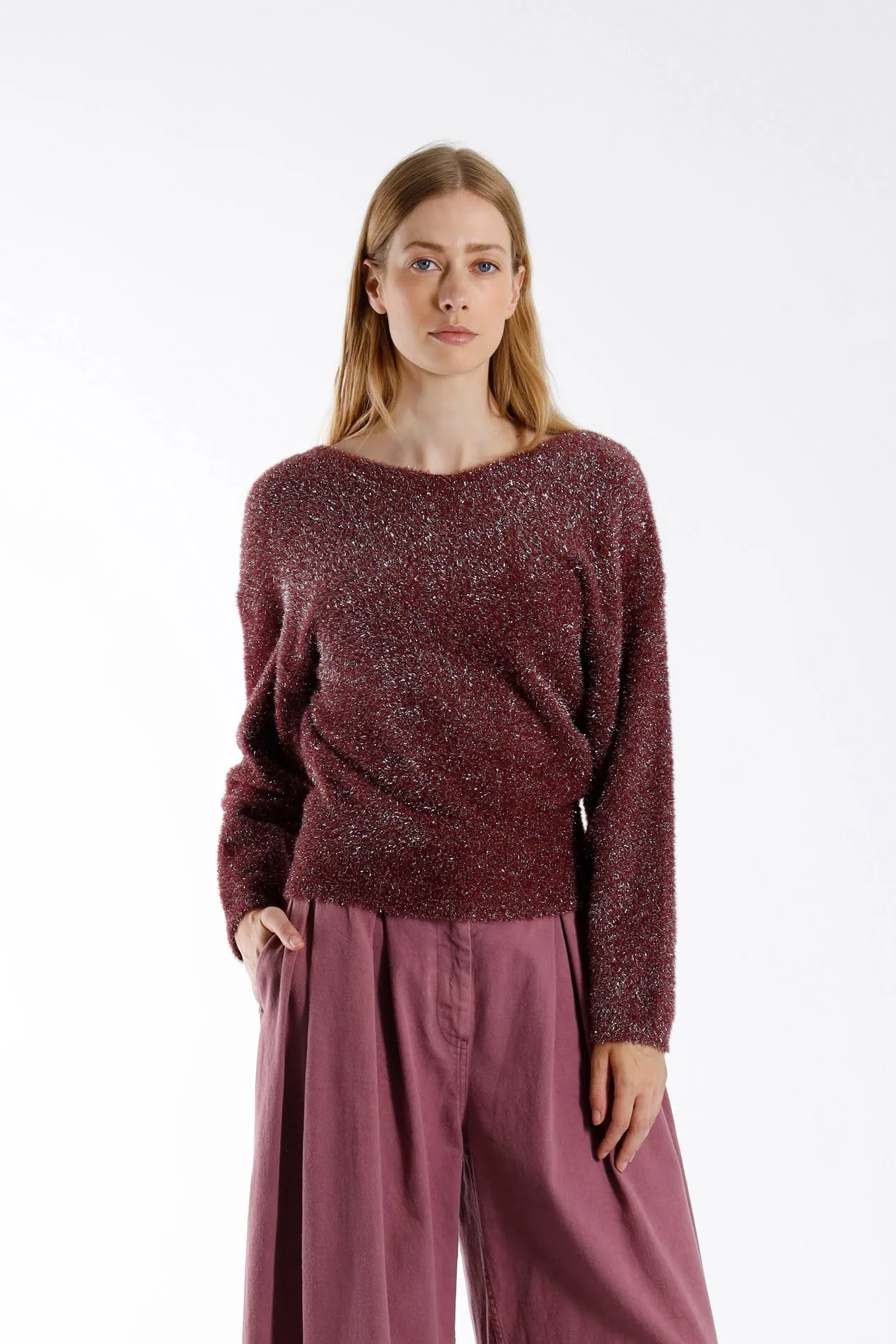 Pulls bordeaux Julia June