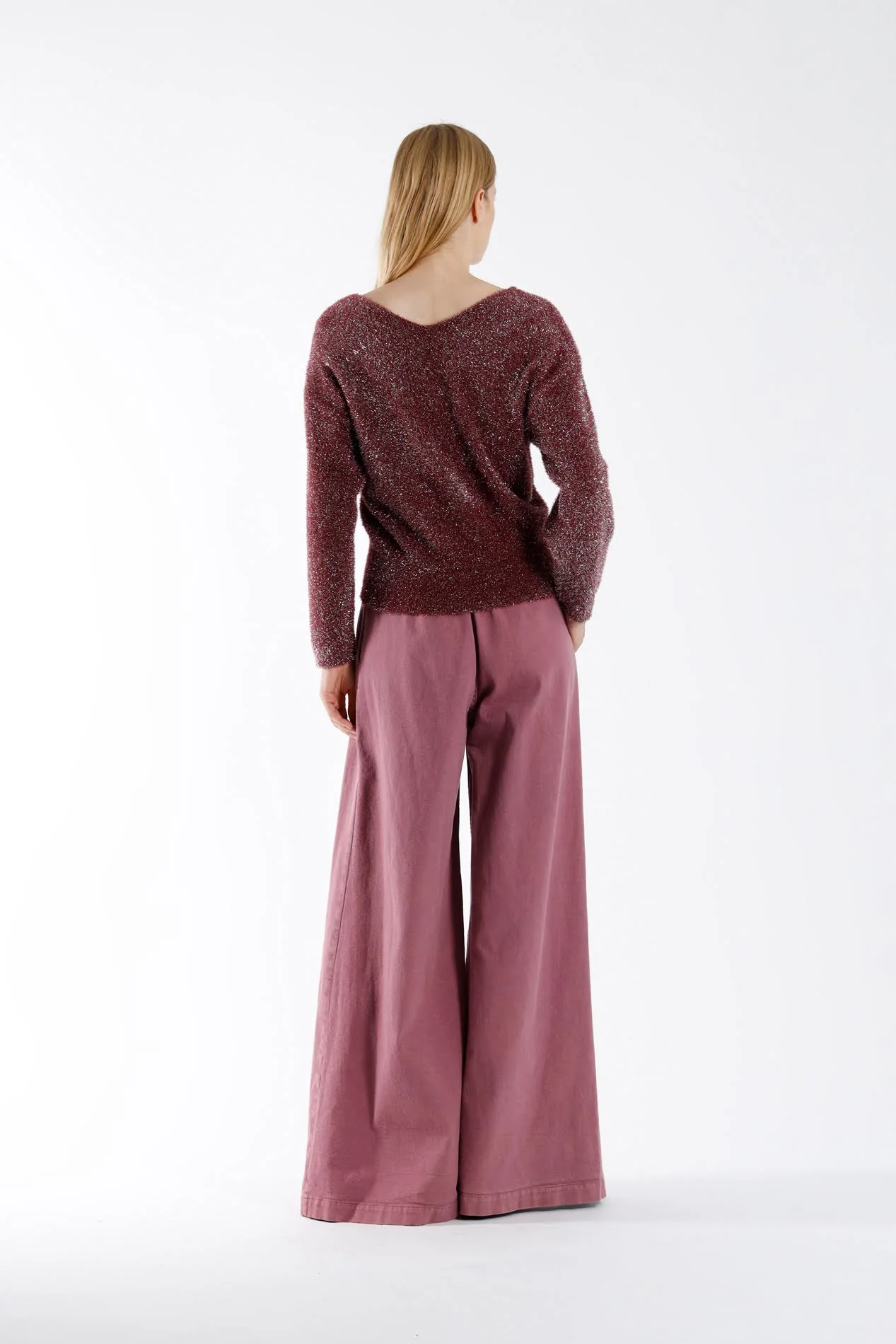 Pulls bordeaux Julia June - Image 2